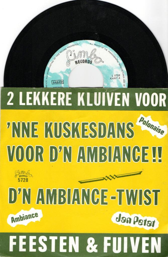 Jan Petat – 'Nne Kuskesdans Voor D'n Ambiance, Cd's en Dvd's, Vinyl | Nederlandstalig, Ophalen of Verzenden