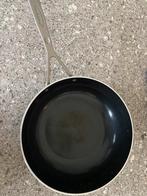 Demeyere alu industry 3 Wokpan 28 cm, Ophalen, Aluminium, Zo goed als nieuw, Keramische plaat