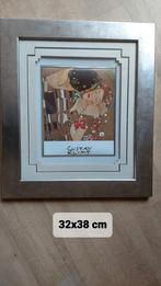 Klimt - De Kus, Ingelijste Reproductie, Ophalen of Verzenden