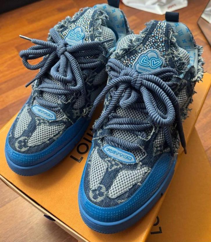 Louis Vuitton Skate Trainer, Kleding | Heren, Schoenen, Nieuw, Blauw, Ophalen of Verzenden