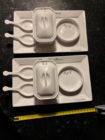 2x Rivièra Maison Tapas Set - Top Starters schaaltjes beschikbaar voor biedingen