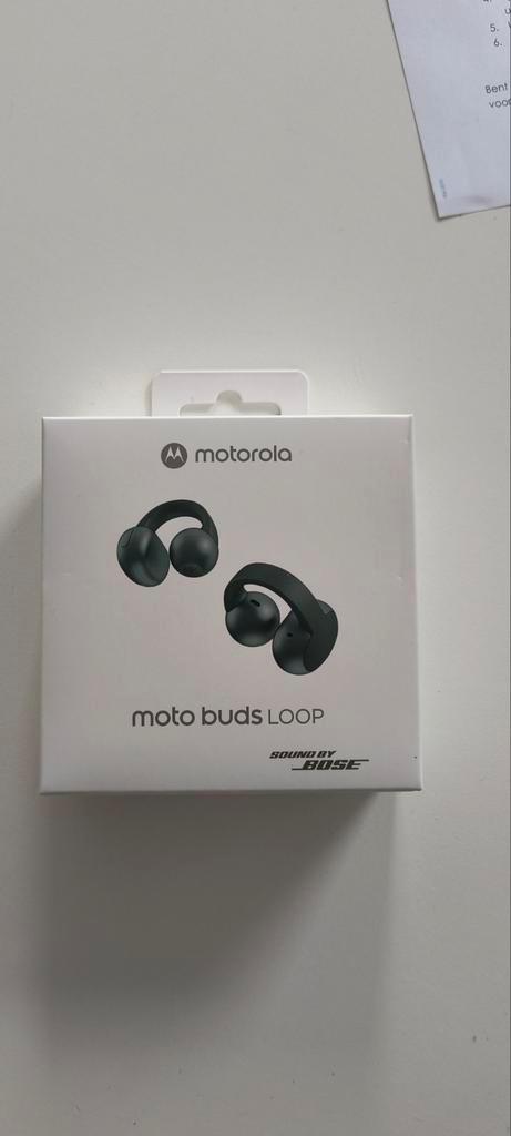 Motorola moto buds loop, Audio, Tv en Foto, Koptelefoons, Nieuw, Over oor (circumaural), Overige merken, Draadloos, Bluetooth
