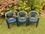 3 stapelstoelen merk jardin 10 euro, Ophalen of Verzenden, Gebruikt, Kunststof, Stapelbaar