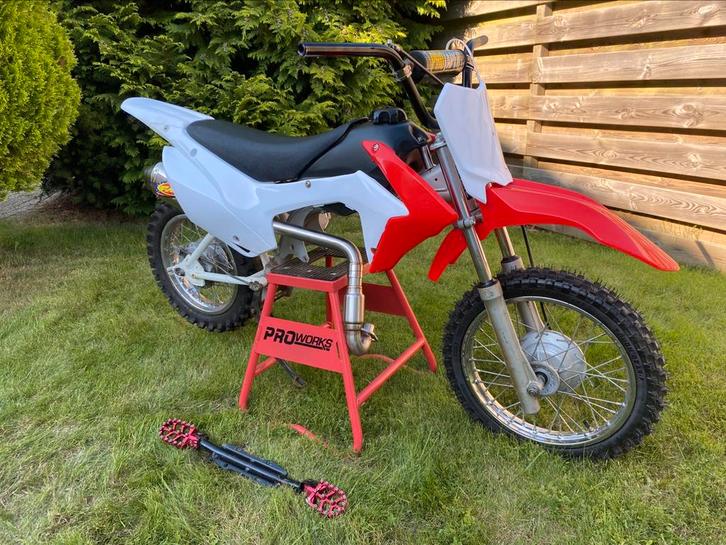 Honda crf70 pitbike rijwielgedeelte met crf110 bodywork, Motoren, Onderdelen | Honda, Gebruikt, Ophalen