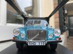 1:18 Volvo 164E blauw 1972 DNA Models / JJTOP, Hobby en Vrije tijd, Modelauto's | 1:18, Overige merken, Ophalen of Verzenden, Zo goed als nieuw