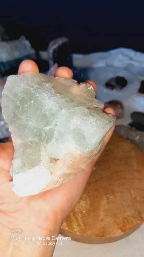 Apofyliet met Stilbiet, Verzamelen, Mineralen en Fossielen, Mineraal, Ophalen of Verzenden