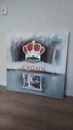 Schilderij 'Crown' met kroon, Ophalen