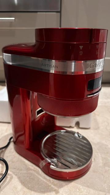 Artisan kitchen aid kitchaid koffie molen nieuw rood beschikbaar voor biedingen