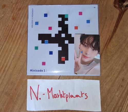 COMPLEET: TXT Blue Hour R ver. + Hueningkai pc/postcard, Verzamelen, Muziek, Artiesten en Beroemdheden, Zo goed als nieuw, Cd of Plaat