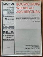 Bouwkundig Weekblad nr 20 Kunstmuseum te Basel (1938), Gelezen, Ophalen of Verzenden, Meerdere auteurs, Architectuur algemeen