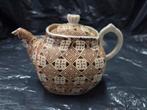 Vintage Theepotje met Bruin Patroon, Ophalen of Verzenden