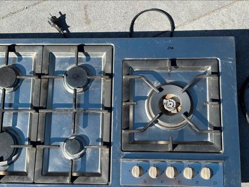 Etna gaskookplaat, Witgoed en Apparatuur, Kookplaten, Gebruikt, Inbouw, Gas, 5 kookzones of meer, Ophalen