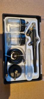 Air brush set, als nieuw, slechts 1 x geprobeerd., Ophalen of Verzenden, Zo goed als nieuw