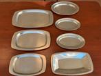 Gero schalen - rvs - roestvrij staal - 7 stuks - vintage, Ophalen of Verzenden, Zo goed als nieuw