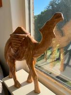 Grote houten kameel 40 x 50 cm, Antiek en Kunst, Ophalen of Verzenden