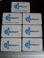 7x sticker Denkavit logo D middel, Verzenden, Zo goed als nieuw, Merk
