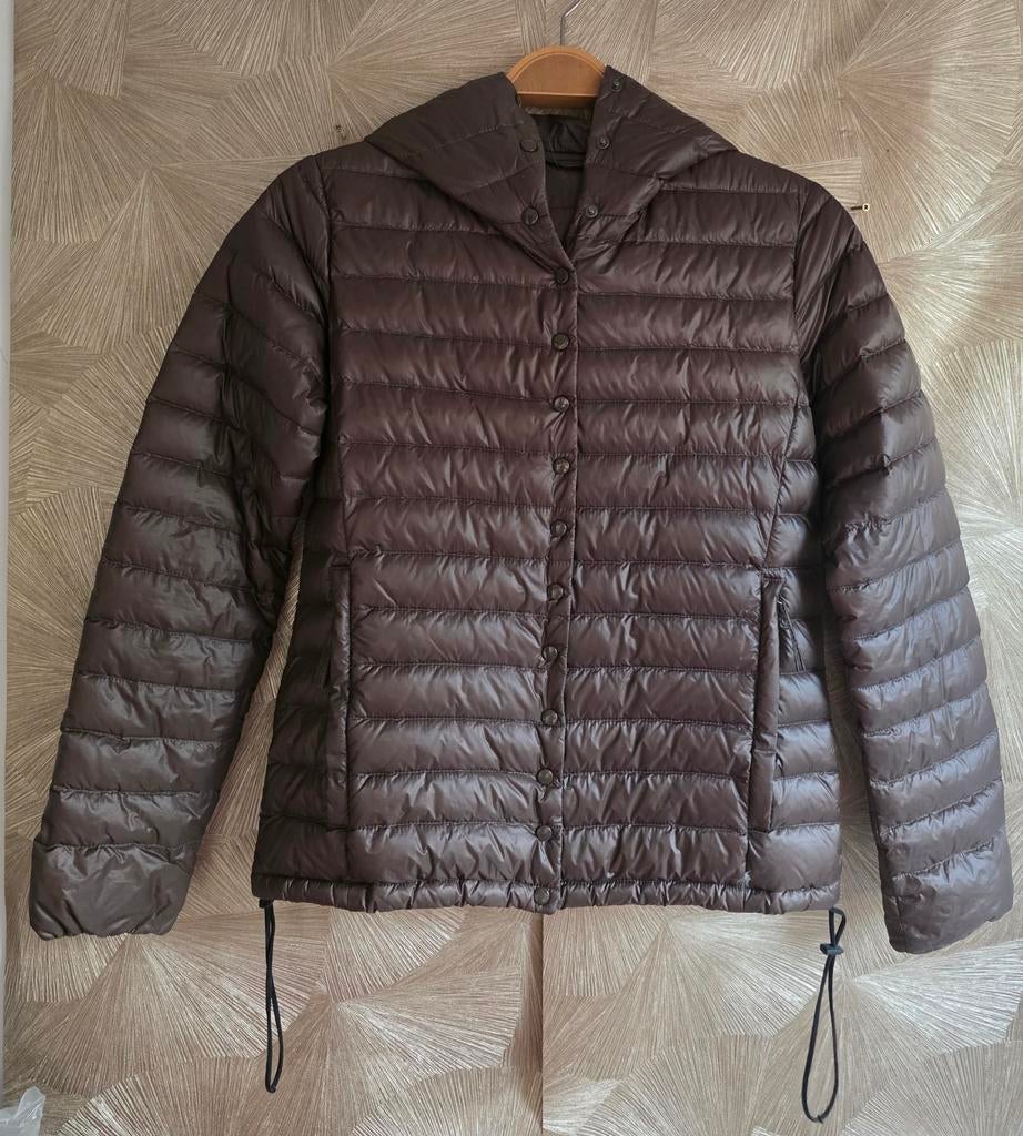 Hele mooie Duvetica dames jas, Ophalen, Zo goed als nieuw, Maat 46/48 (XL) of groter, Bruin