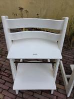 Stokke Trip Trapp stoel wit kinderstoel, Ophalen, Gebruikt, Meegroeistoel, Stoelverkleiner