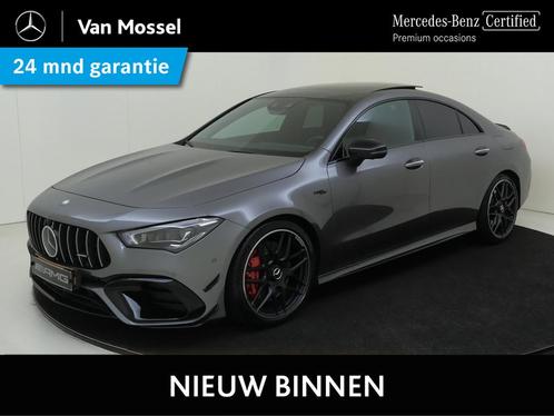 Mercedes-Benz CLA-klasse AMG 45 S 4MATIC+ Premium Plus / Pan, Auto's, Mercedes-Benz, Bedrijf, Te koop, CLA, 360° camera, 4x4, ABS