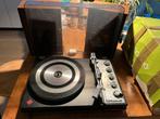 leuke retro platenspeler met originele boxen, Overige merken, Gebruikt, Automatisch, Ophalen of Verzenden