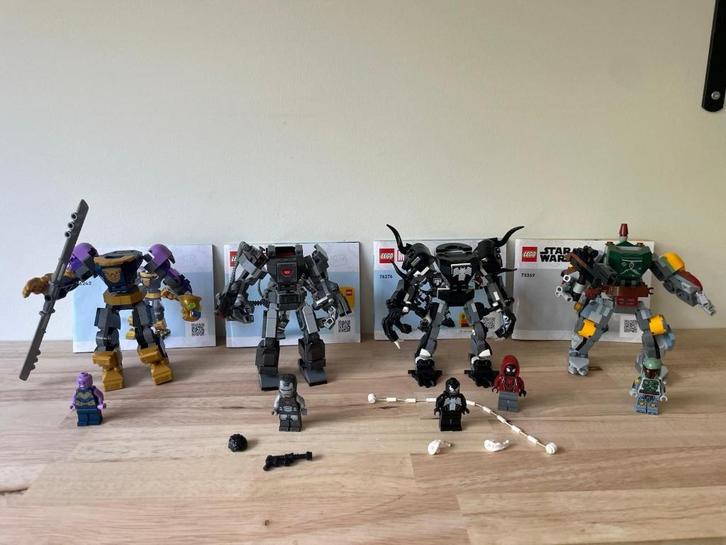 Lego Marvel Avengers 76242, 76276, 76277 & 75369, Kinderen en Baby's, Speelgoed | Duplo en Lego, Zo goed als nieuw, Lego, Complete set