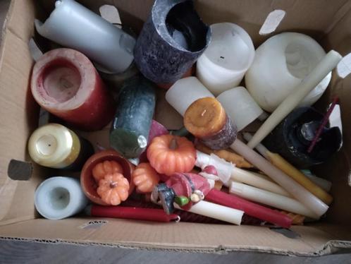 Gevraagd kaarsrestanten/kaarsen die niet meer gebrand worden, Huis en Inrichting, Woonaccessoires | Kandelaars en Kaarsen, Gebruikt
