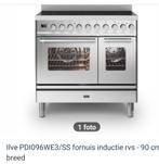 Ilve (boretti) inductie fornuis 6 kookzones demonstratie, Ophalen, 60 cm of meer, Zo goed als nieuw, Inductie