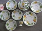 Villeroy & Boch Geranium o.a. 7 Schotels + 1 Kop + 1 Eierdop, Huis en Inrichting, Keuken | Servies, Keramiek, Ophalen of Verzenden
