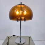 Mushroom tafellamp 70's space age retro vintage, Ophalen of Verzenden, Gebruikt, Metaal, Minder dan 50 cm