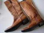 Nappa leren laarsen. maat 41., Hoge laarzen, Verzenden, Beige, Onduidelijk