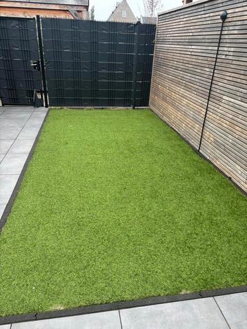 Kunstgras Tuin - 4,80x2,40m + Schuim beschikbaar voor biedingen