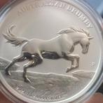 1 oz zilver munt Australia Brumby  2021, Ophalen of Verzenden, Zilver