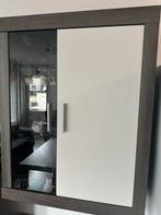 Moderne Vitrinekast, Huis en Inrichting, Kasten | Vitrinekasten, Ophalen, Gebruikt, 50 tot 100 cm, Glas