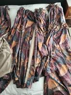 Gordijnen met bordeauxrood als hoofdkleur., Ophalen of Verzenden, Gebruikt, 100 tot 150 cm, 200 cm of meer