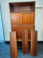 William Watting Fristho wandmeubel jaren ’60, Huis en Inrichting, Kasten | Wandmeubels, Ophalen, Gebruikt, Teakhout, Minder dan 150 cm