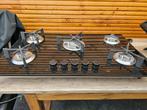 Klarstein inbouw kooplaat, Ophalen, Inbouw, Gas, 4 kookzones