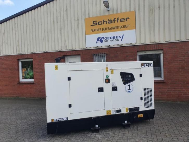 JCB 115 kVA stroomgenerator G115QS dieselgenerator aggregat, Doe-het-zelf en Verbouw, Aggregaten, Nieuw, Dieselolie, 30 kVA of meer