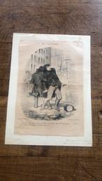Oude litho, Antiek en Kunst, Ophalen of Verzenden