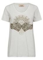 Mos Mosh t-shirt nadine celadon tint S, MOS MOSH, Verzenden, Maat 36 (S), Korte mouw