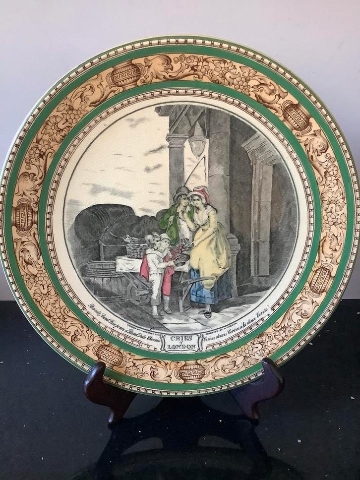 Bord Adams Cries of London, Antiek en Kunst, Curiosa en Brocante, Ophalen of Verzenden