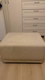 Trendhopper poef , crèmekleur ., Huis en Inrichting, Ophalen, Gebruikt, 75 tot 100 cm, Rechthoekig