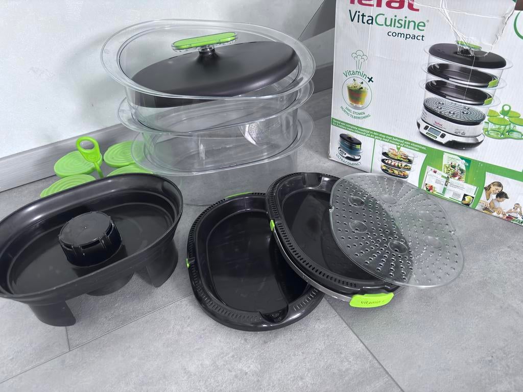 Tefal Vitamin+ Stoomkoker - Compact & Gezond, Ophalen of Verzenden, Timer, Nieuw