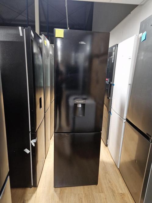 Everglades EVUD4049 Koel Vriescombinatie Zwart Waterdispense, Witgoed en Apparatuur, Koelkasten en IJskasten, Nieuw, Met aparte vriezer