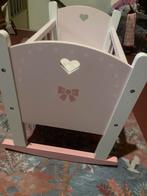 Roze houten poppenbedje Playtive om mee te spelen, Ophalen, Zo goed als nieuw, Overige typen