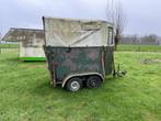 paarden aanhanger paarden kar, vee trailer, Dieren en Toebehoren, Paarden en Pony's | Trailers en Aanhangwagens, Gebruikt, 1½-paards trailer