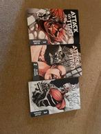 Attack on titan 1-3, Boeken, Strips | Comics, Amerika, Ophalen of Verzenden, Eén comic, Zo goed als nieuw