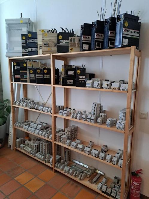 groepenkast, meterkast, elektra kast, automaten, hager, abb., Doe-het-zelf en Verbouw, Elektra en Kabels, Gebruikt, Ophalen
