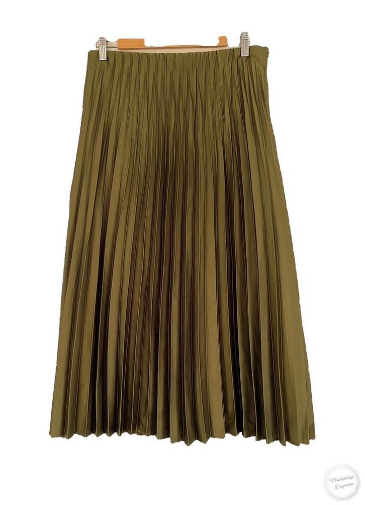 Mooie rok van JC Sophie 38, Kleding | Dames, Rokken, Zo goed als nieuw, Maat 38/40 (M), Groen, Onder de knie, Ophalen of Verzenden