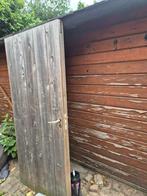 Schutting poort, Tuin en Terras, Ophalen, Zo goed als nieuw, Hout
