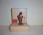 oud houten rookmannetje pop poppenhuis miniaturen kerstman, Diversen, Kerst, Verzenden